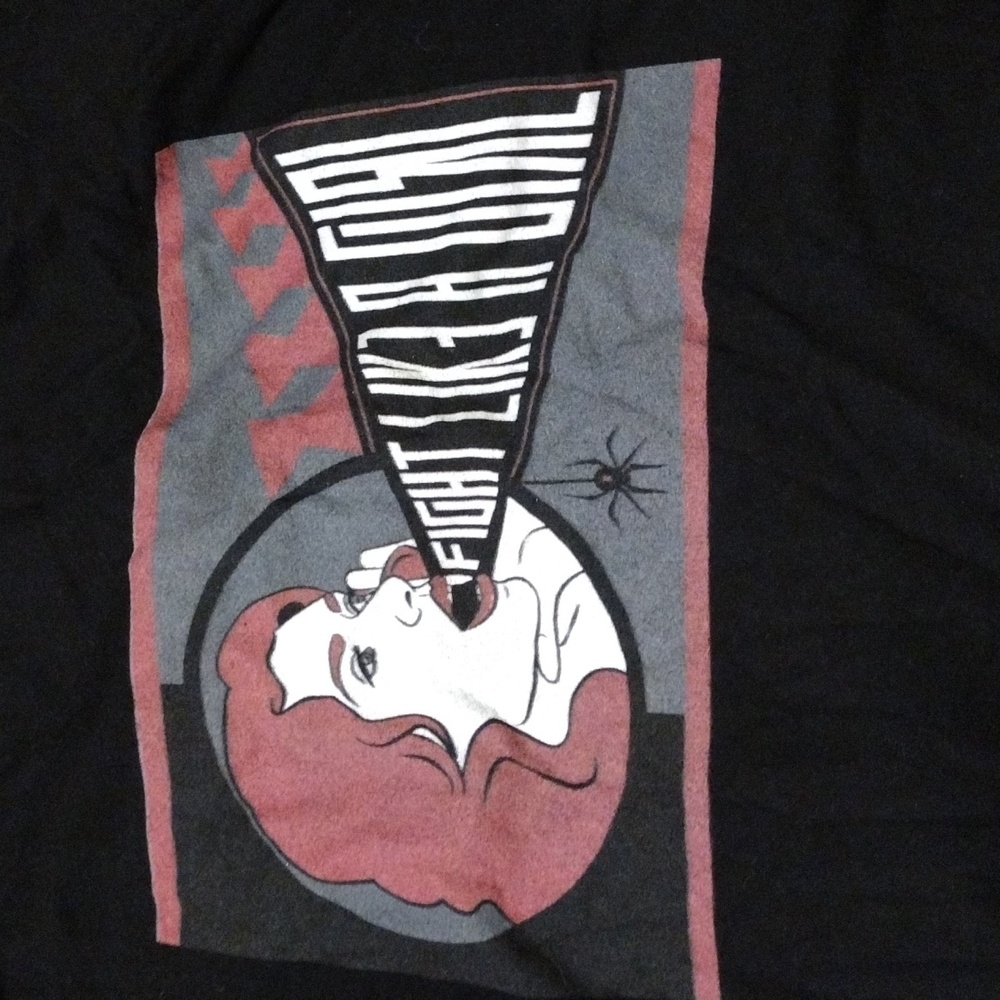 TeeFury Black Widow T-shirt Med